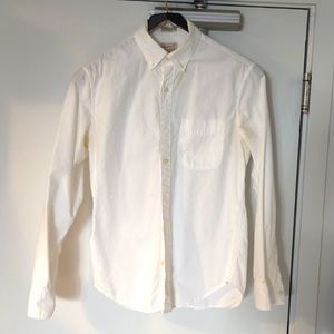 White Oxford Shirt, Slim Small